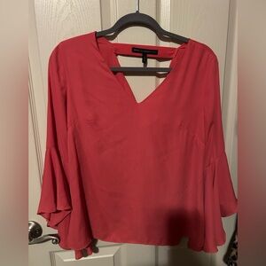 White House Black Market V-Neck Blouse